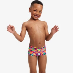 Funky Trunks - Pride Power - Toddler Boys Printed Trunks -Funky Trunks Swim Gear Store funky trunks pride power toddler boys printed trunks 3