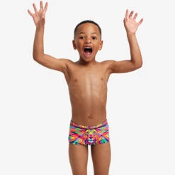 Funky Trunks - Pride Power - Toddler Boys Printed Trunks -Funky Trunks Swim Gear Store funky trunks pride power toddler boys printed trunks 4