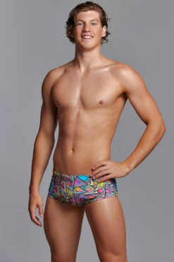 Funky Trunks - Prism Break - Mens Classic Trunks -Funky Trunks Swim Gear Store funky trunks prism break mens classic trunks 4