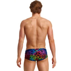 Funky Trunks - Rainbow Web - Mens Sidewinder Trunks -Funky Trunks Swim Gear Store funky trunks rainbow web mens sidewinder trunks 3