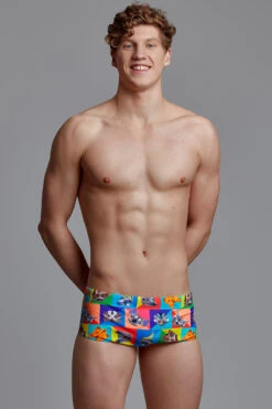 Funky Trunks - Rat Pack - Mens Sidewinder Trunks -Funky Trunks Swim Gear Store funky trunks rat pack mens sidewinder trunks 4