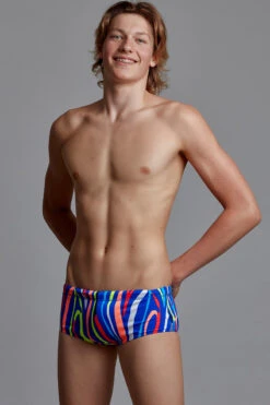 Funky Trunks - Raw Hide - Boys Classic Trunks -Funky Trunks Swim Gear Store funky trunks raw hide boys classic trunks 4