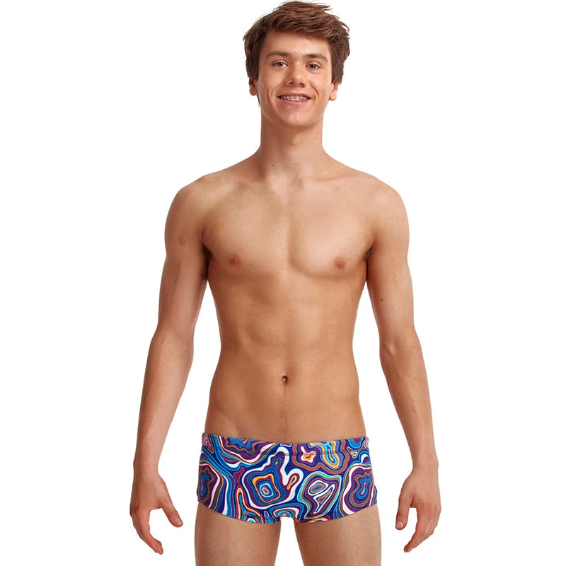 Funky Trunks - Rocky Road - Boys Classic Trunks 1 Funky Trunks - Rocky Road - Boys Classic Trunks