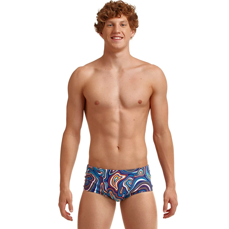 Funky Trunks - Rocky Road - Mens Classic Trunks 1 Funky Trunks - Rocky Road - Mens Classic Trunks