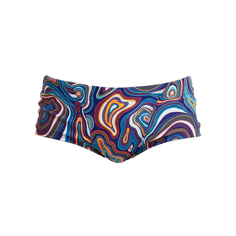 Funky Trunks - Rocky Road - Mens Classic Trunks 2 Funky Trunks - Rocky Road - Mens Classic Trunks - Image 2