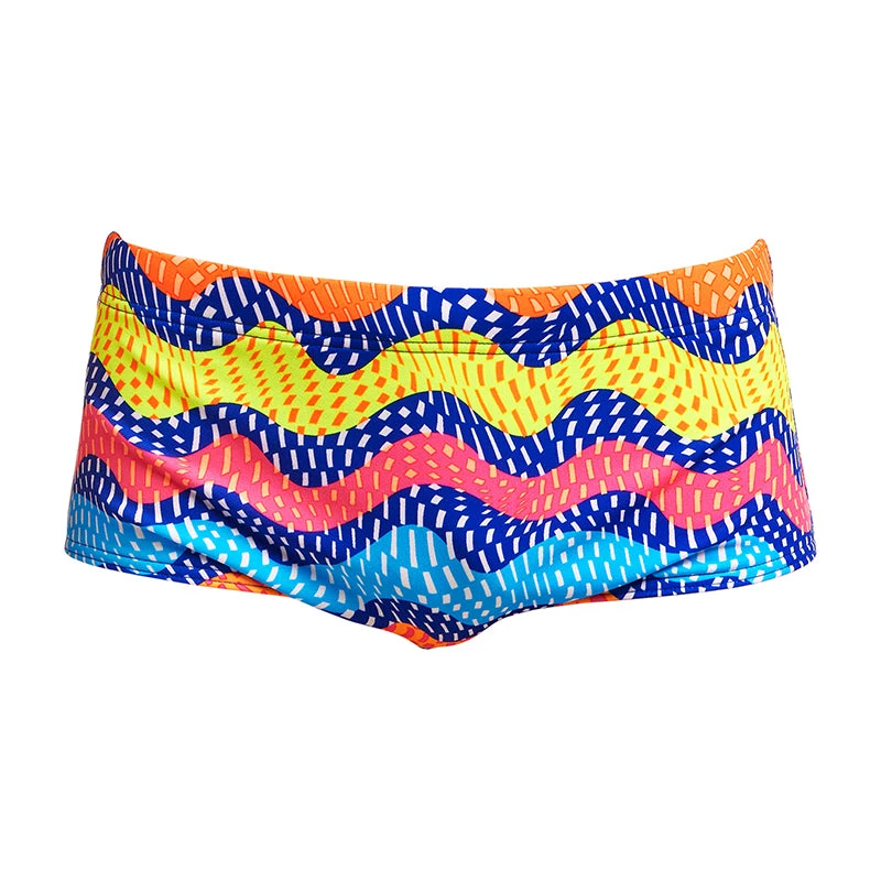 Funky Trunks - Rocky Wave - Boys Sidewinder Trunks 2 Funky Trunks - Rocky Wave - Boys Sidewinder Trunks - Image 2