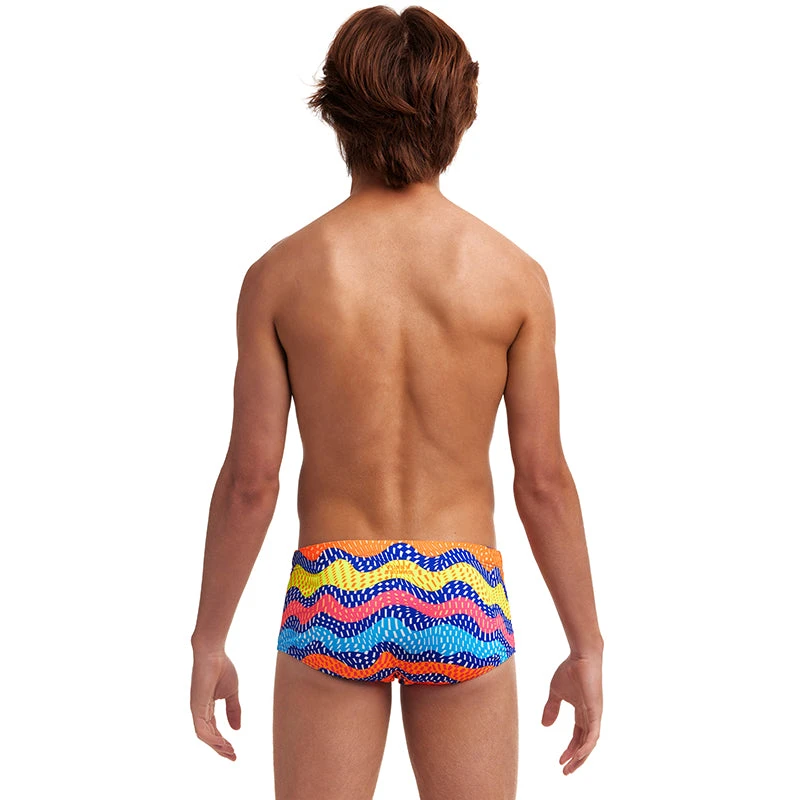 Funky Trunks - Rocky Wave - Boys Sidewinder Trunks 3 Funky Trunks - Rocky Wave - Boys Sidewinder Trunks - Image 3