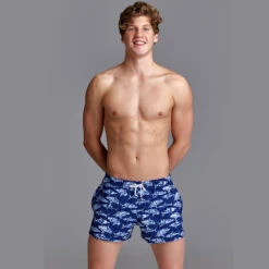 Funky Trunks - Rompa Chompa - Mens Shorty Shorts Short -Funky Trunks Swim Gear Store funky trunks rompa chompa mens shorty shorts short 4