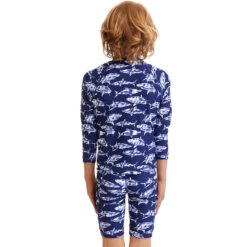 Funky Trunks - Rompa Chompa - Toddler Boys Zippy Rash Vest -Funky Trunks Swim Gear Store funky trunks rompa chompa toddler boys zippy rash vest 3
