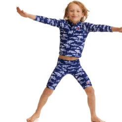 Funky Trunks - Rompa Chompa - Toddler Boys Zippy Rash Vest -Funky Trunks Swim Gear Store funky trunks rompa chompa toddler boys zippy rash vest 4