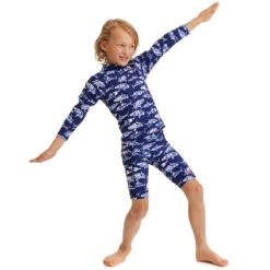 Funky Trunks - Rompa Chompa - Toddler Boys Zippy Rash Vest -Funky Trunks Swim Gear Store funky trunks rompa chompa toddler boys zippy rash vest 5