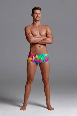 Funky Trunks - Ruffles - Mens Classic Trunks -Funky Trunks Swim Gear Store funky trunks ruffles mens classic trunks 3