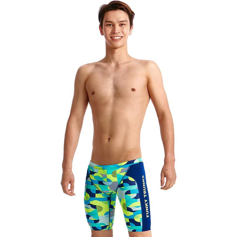 Funky Trunks - Sand Storm Boys Training Jammer 1 Funky Trunks - Sand Storm Boys Training Jammer