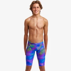 Funky Trunks - Screen Time - Boys Training Jammers -Funky Trunks Swim Gear Store funky trunks screen time boys training jammers 5