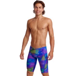 Funky Trunks - Screen Time - Mens Training Jammers -Funky Trunks Swim Gear Store funky trunks screen time mens training jammers 4
