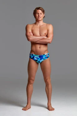 Funky Trunks - Sea Spray Mens Classic Briefs -Funky Trunks Swim Gear Store funky trunks sea spray mens classic briefs 4