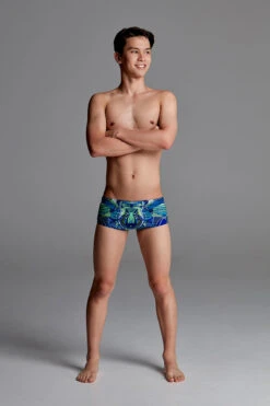 Funky Trunks - Sea Wolf Boys Classic Trunks 7 Funky Trunks - Sea Wolf Boys Classic Trunks -Funky Trunks Swim Gear Store funky trunks sea wolf boys classic trunks 4