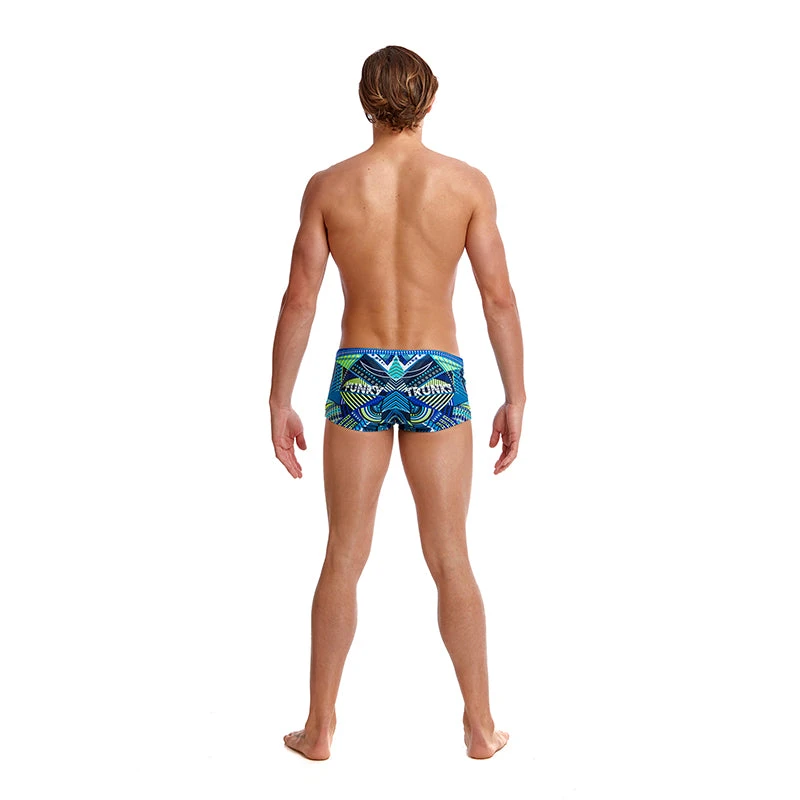Funky Trunks - Sea Wolf Mens Plain Front Trunks 3 Funky Trunks - Sea Wolf Mens Plain Front Trunks - Image 3