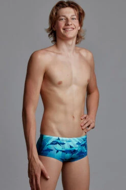 Funky Trunks - Shark Bay - Boys Sidewinder Trunks 10 Funky Trunks - Shark Bay - Boys Sidewinder Trunks -Funky Trunks Swim Gear Store funky trunks shark bay boys sidewinder trunks 4