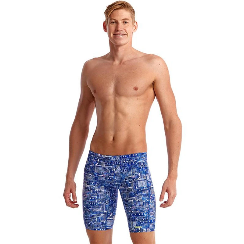 Funky Trunks - Sky City - Mens Training Jammers 1 Funky Trunks - Sky City - Mens Training Jammers