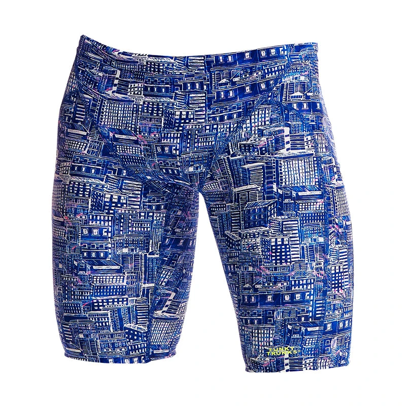Funky Trunks - Sky City - Mens Training Jammers 2 Funky Trunks - Sky City - Mens Training Jammers - Image 2