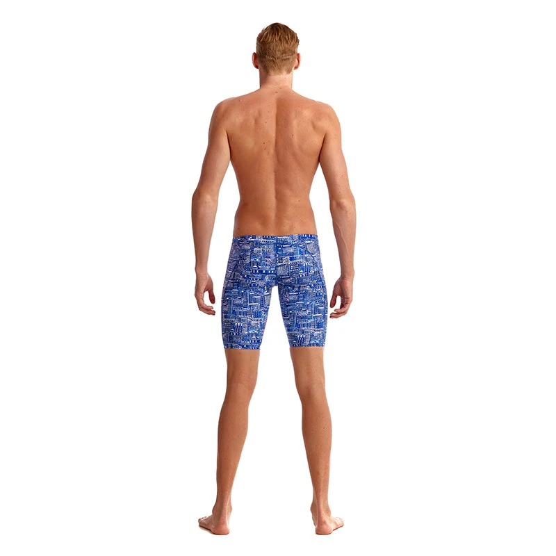 Funky Trunks - Sky City - Mens Training Jammers 3 Funky Trunks - Sky City - Mens Training Jammers - Image 3