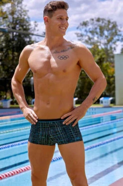 Funky Trunks - Slashed Mens Square Trunks -Funky Trunks Swim Gear Store funky trunks slashed mens square trunks 6