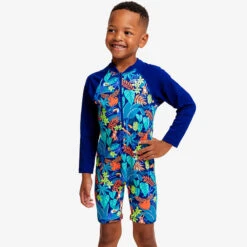 Funky Trunks - Slothed - Toddler Boys Go Jump Suit -Funky Trunks Swim Gear Store funky trunks slothed toddler boys go jump suit 4