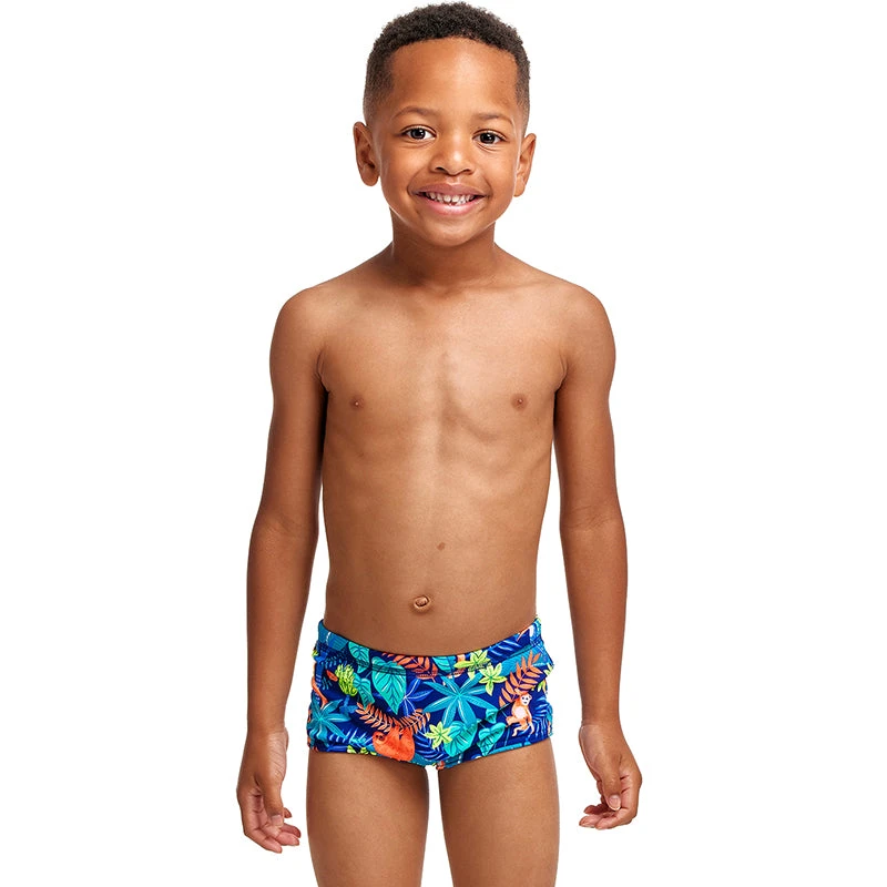 Funky Trunks - Slothed - Toddlers Boys Printed Trunks 1 Funky Trunks - Slothed - Toddlers Boys Printed Trunks
