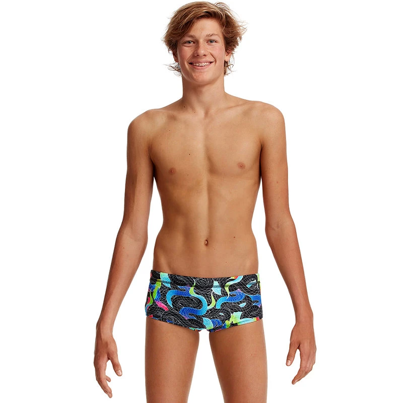 Funky Trunks - Snake Pit - Boys Classic Trunks 1 Funky Trunks - Snake Pit - Boys Classic Trunks