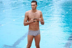 Funky Trunks - Snow Leaf Mens Classic Trunks -Funky Trunks Swim Gear Store funky trunks snow leaf classic mens trunks 5