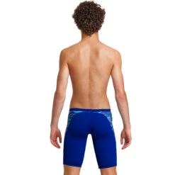 Funky Trunks - So Swell - Boys Eco Training Jammers -Funky Trunks Swim Gear Store funky trunks so swell boys eco training jammers 4