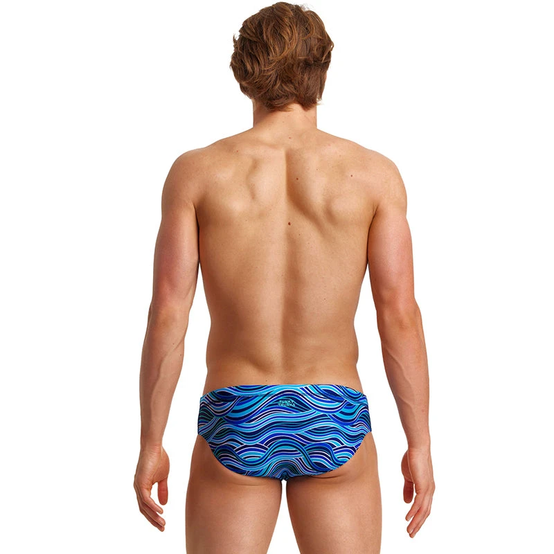 Funky Trunks - So Swell - Mens Eco Classic Briefs 3 Funky Trunks - So Swell - Mens Eco Classic Briefs - Image 3