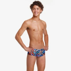 Funky Trunks - Spin Doctor - Boys Sidewinder Trunks -Funky Trunks Swim Gear Store funky trunks spin doctor boys sidewinder trunks 4