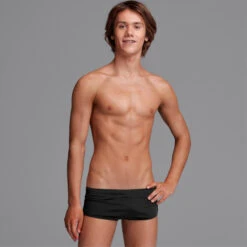 Funky Trunks - Still Black Boys Classic Trunks -Funky Trunks Swim Gear Store funky trunks still black classic boys trunks 4