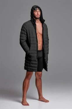 Funky Trunks - Still Black - Unisex Puff Daddy Deck Coat Jacket 15 Funky Trunks - Still Black - Unisex Puff Daddy Deck Coat Jacket -Funky Trunks Swim Gear Store funky trunks still black unisex puff daddy deck coat jacket 12