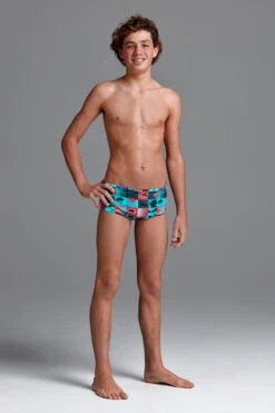 Funky Trunks - Sunset Strip - Boys Classic Trunks -Funky Trunks Swim Gear Store funky trunks sunset strip boys classic trunks 5
