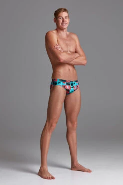 Funky Trunks - Sunset Strip - Mens Classic Briefs -Funky Trunks Swim Gear Store funky trunks sunset strip mens classic briefs 5