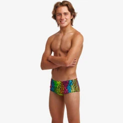 Funky Trunks - Sunset West - Boys Eco Sidewinder Trunks -Funky Trunks Swim Gear Store funky trunks sunset west boys eco sidewinder trunks 4