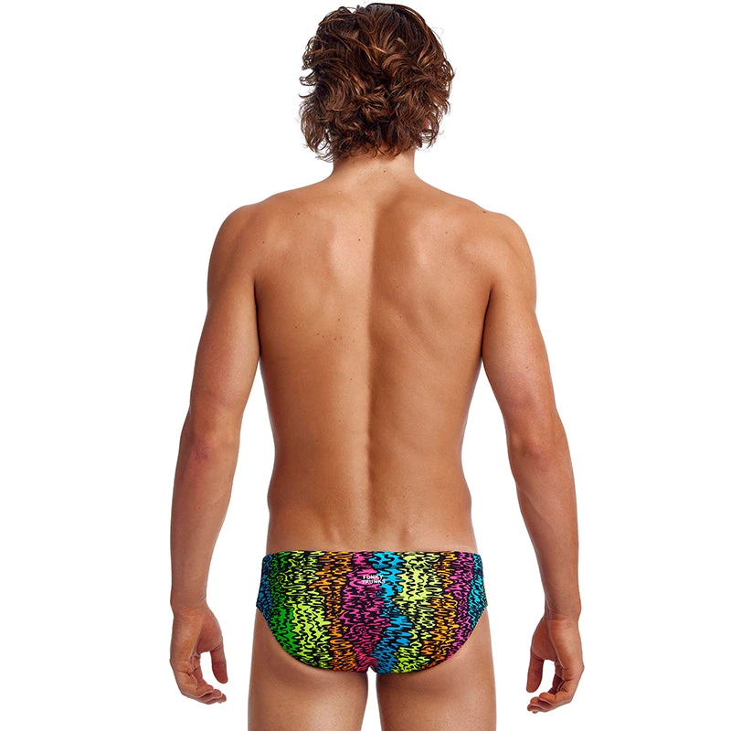 Funky Trunks - Sunset West - Mens Eco Classic Briefs 3 Funky Trunks - Sunset West - Mens Eco Classic Briefs - Image 3