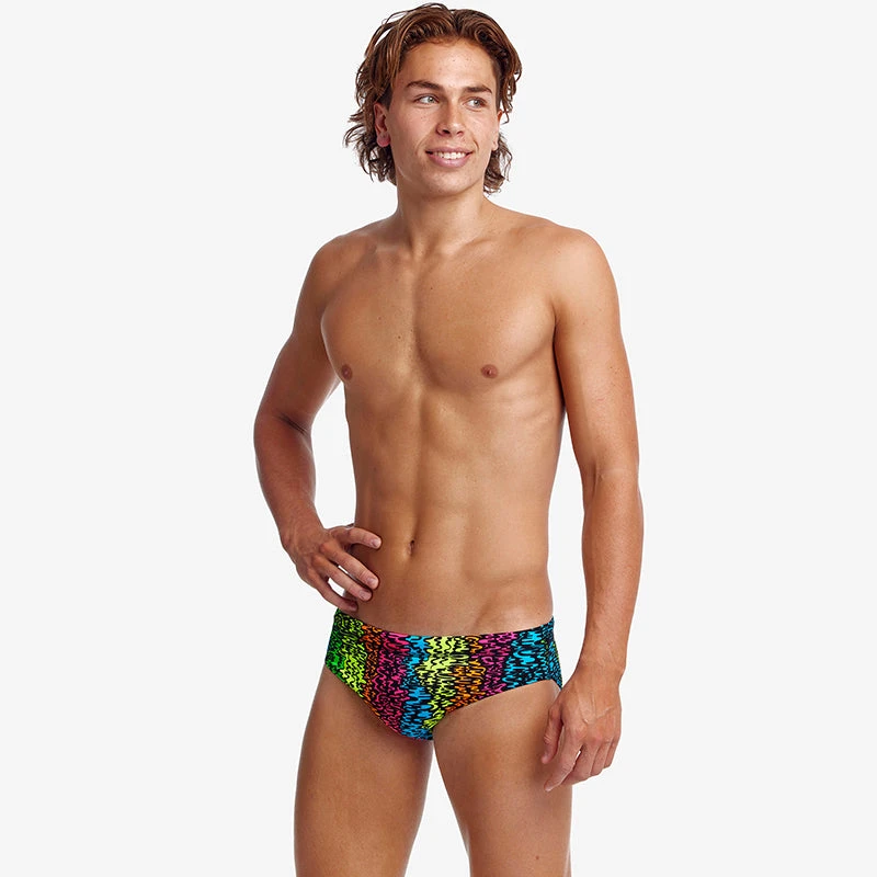 Funky Trunks - Sunset West - Mens Eco Classic Briefs 4 Funky Trunks - Sunset West - Mens Eco Classic Briefs - Image 4