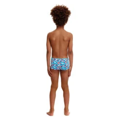 Funky Trunks - Swallowed Up - Toddler Boys Square Trunks 8 Funky Trunks - Swallowed Up - Toddler Boys Square Trunks -Funky Trunks Swim Gear Store funky trunks swallowed up toddler boys toddlers square trunk trunks 3