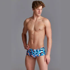 Funky Trunks - Swan Song - Mens Eco Classic Trunks 8 Funky Trunks - Swan Song - Mens Eco Classic Trunks -Funky Trunks Swim Gear Store funky trunks swan song mens eco classic trunks 4