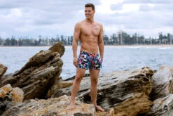 Funky Trunks - Test Signal Mens Shorty Shorts -Funky Trunks Swim Gear Store funky trunks test signal shorty shorts mens 5