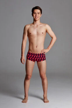 Funky Trunks - The Great Sausage Run Boys Classic Trunks -Funky Trunks Swim Gear Store funky trunks the great sausage run boys classic trunks 4