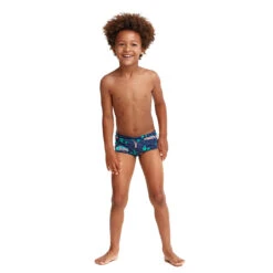 Funky Trunks - Trailer Trash - Toddler Boys Eco Printed Trunks -Funky Trunks Swim Gear Store funky trunks trailer trash toddler boys eco printed trunks 4