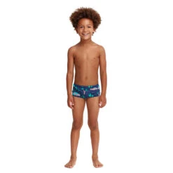 Funky Trunks - Trailer Trash - Toddler Boys Eco Printed Trunks -Funky Trunks Swim Gear Store funky trunks trailer trash toddler boys eco printed trunks 5