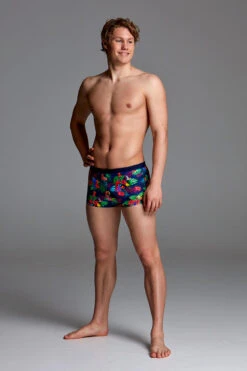 Funky Trunks - Tropic Team Mens Square Trunks -Funky Trunks Swim Gear Store funky trunks tropic team mens square trunks 4