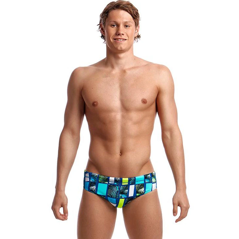 Funky Trunks - Tropic Tower Mens Classic Briefs 1 Funky Trunks - Tropic Tower Mens Classic Briefs