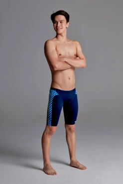 Funky Trunks - Vapour Scale Boys Training Jammers -Funky Trunks Swim Gear Store funky trunks vapour scale boys jammers 6